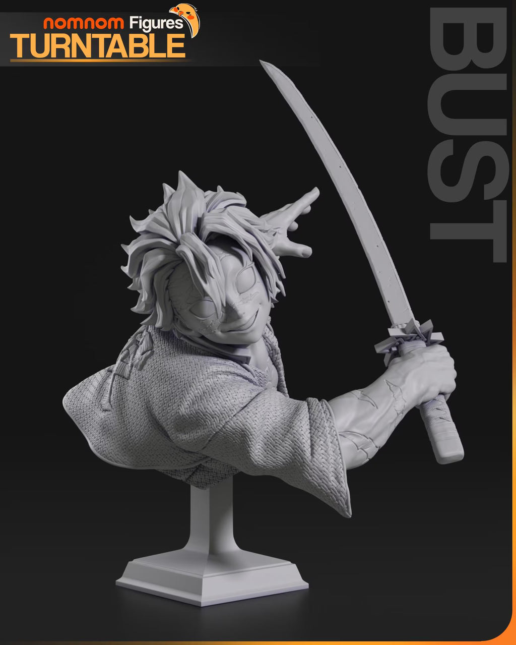 Windy Demon Slayer | Garage Kit Resin Figure | Nomnom Figures