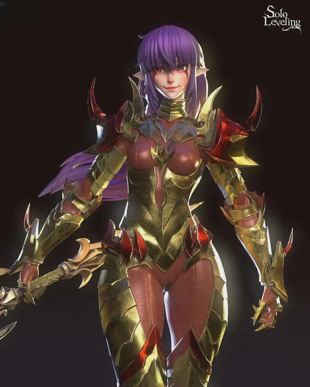 Esil Radiru Resin Figure, Solo Leveling, Unpainted Model Kit (25Cm)