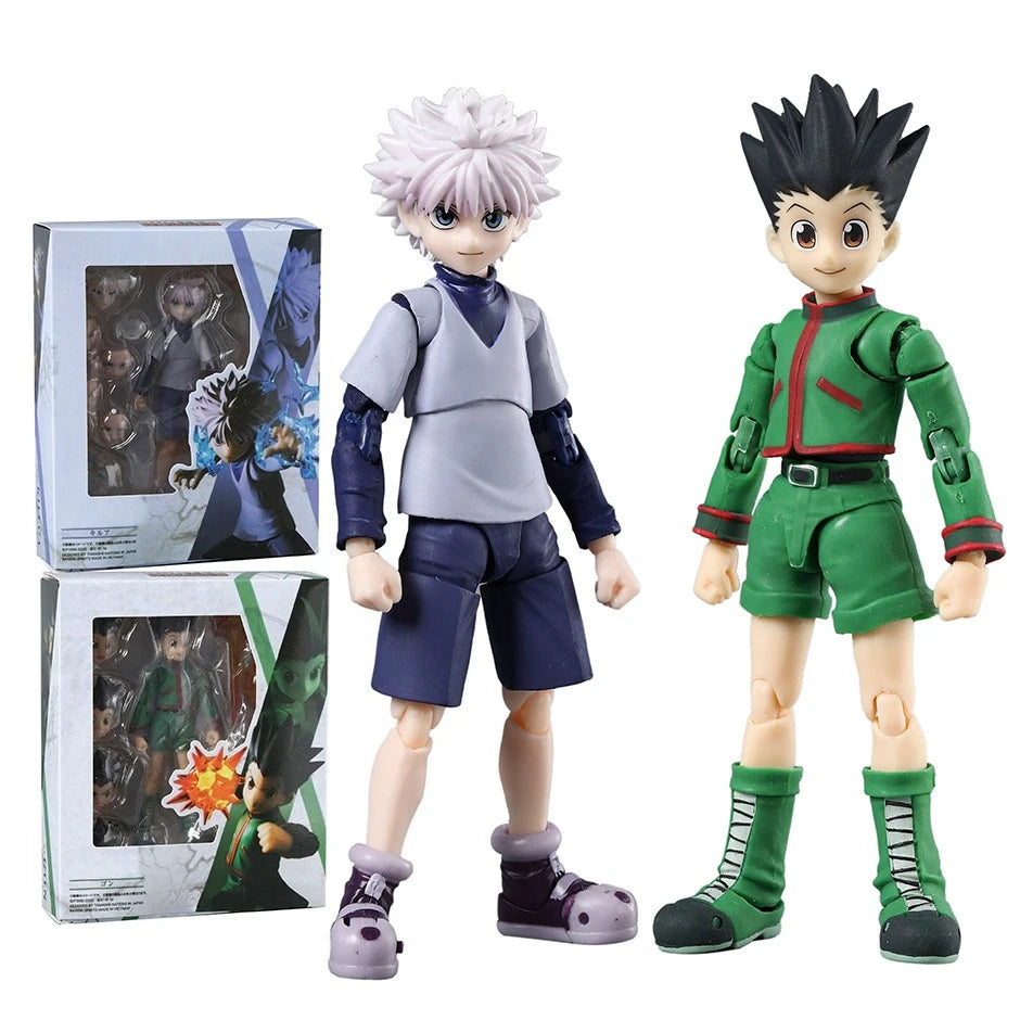 Gon Freecss Killua SHF Collection Action Figure Toy Decoration Model