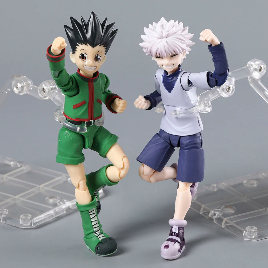 Gon Freecss Killua SHF Collection Action Figure Toy Decoration Model