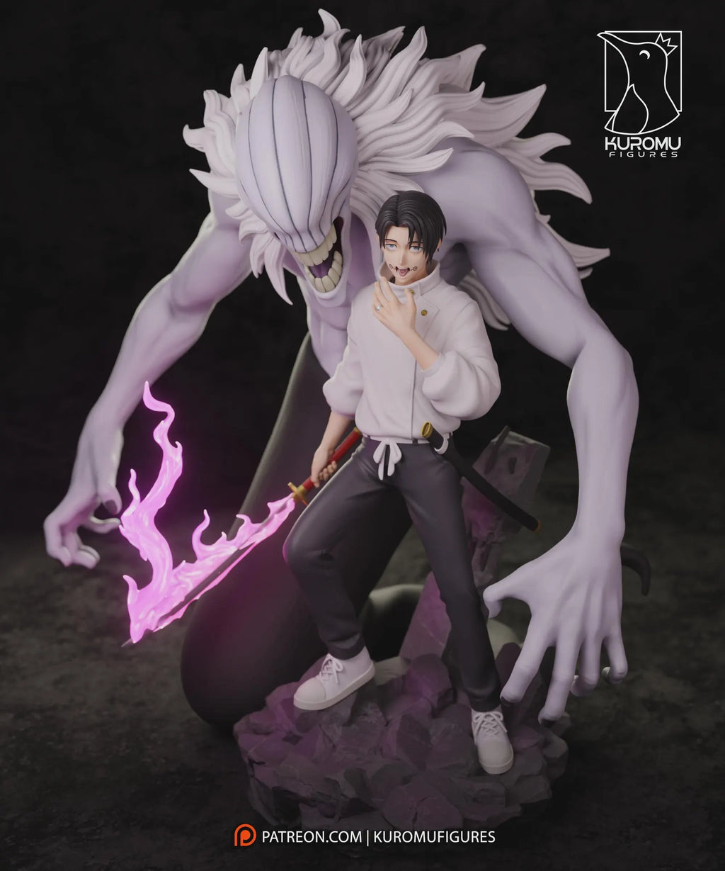 Yuta Jujutsu Kaisen Highly Detailed Hand-Painted Statue - Collectible Sculpture