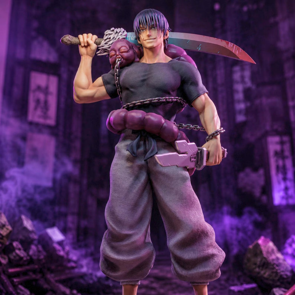 Toji Fushiguro Jujutsu Kaisen Resin Figure, JJK Anime Statue, Manga Collectible