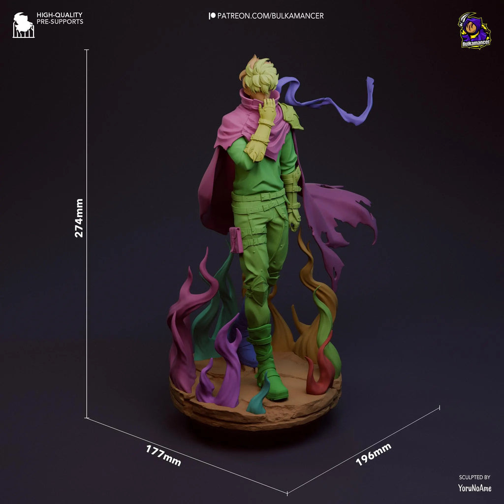 Sung Jinwoo Solo Leveling Inspired Fan Art 1/8 Scale Resin Statue | Bulkamancer