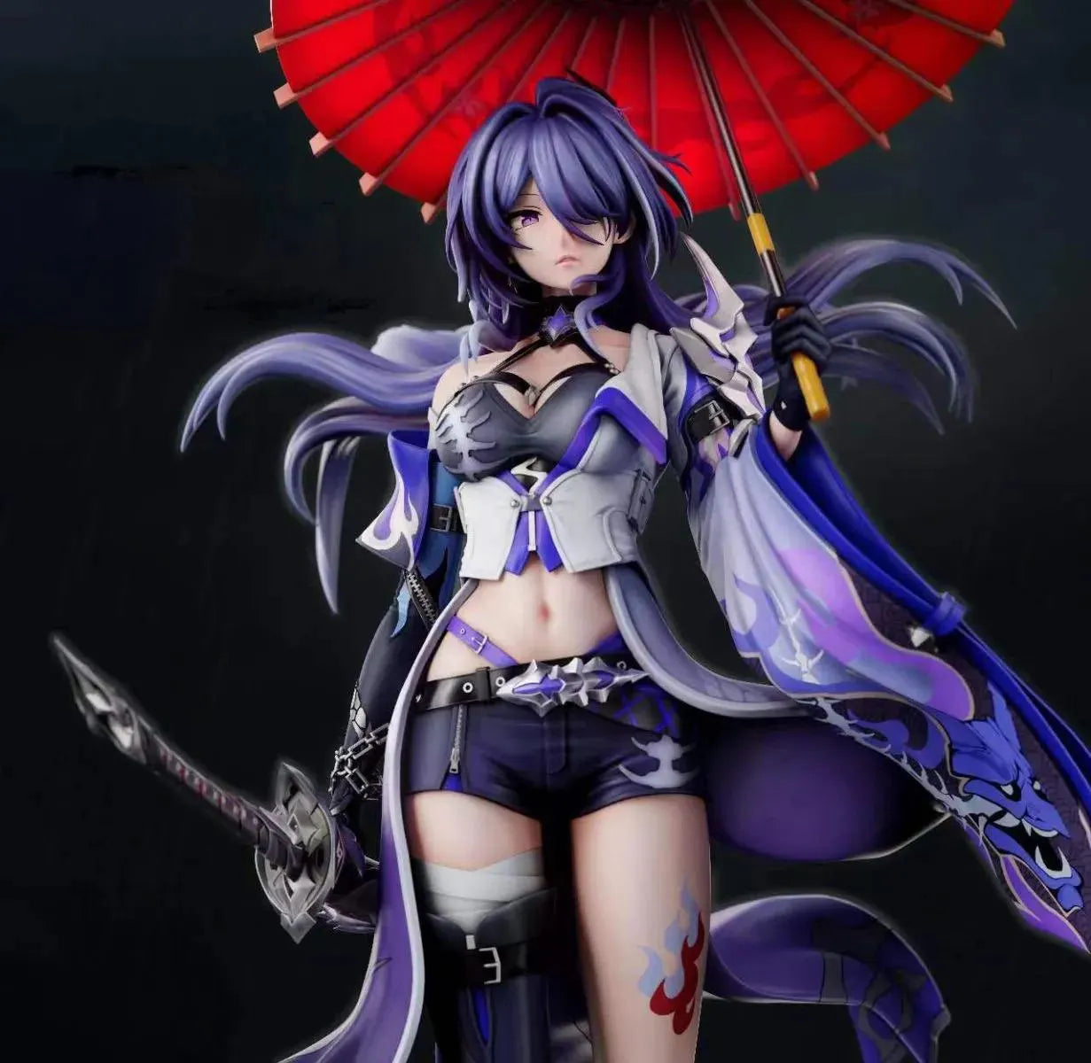 Anime Girl Action Figure, 3D Printed Collectible Statue,