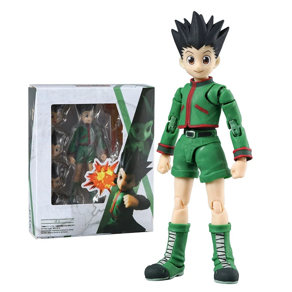 Gon Freecss Killua SHF Collection Action Figure Toy Decoration Model
