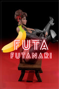 Ninja Fighter Girl Figure – Hand-Painted Anime Resin Collectible | Futa Variant