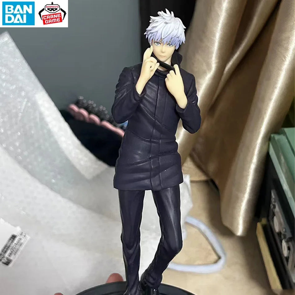 19Cm Jujutsu Kaisen Anime Figure Gojo Satoru Anime Statue PVC Action Figure Collection Model Toys Children'S Ornament Doll