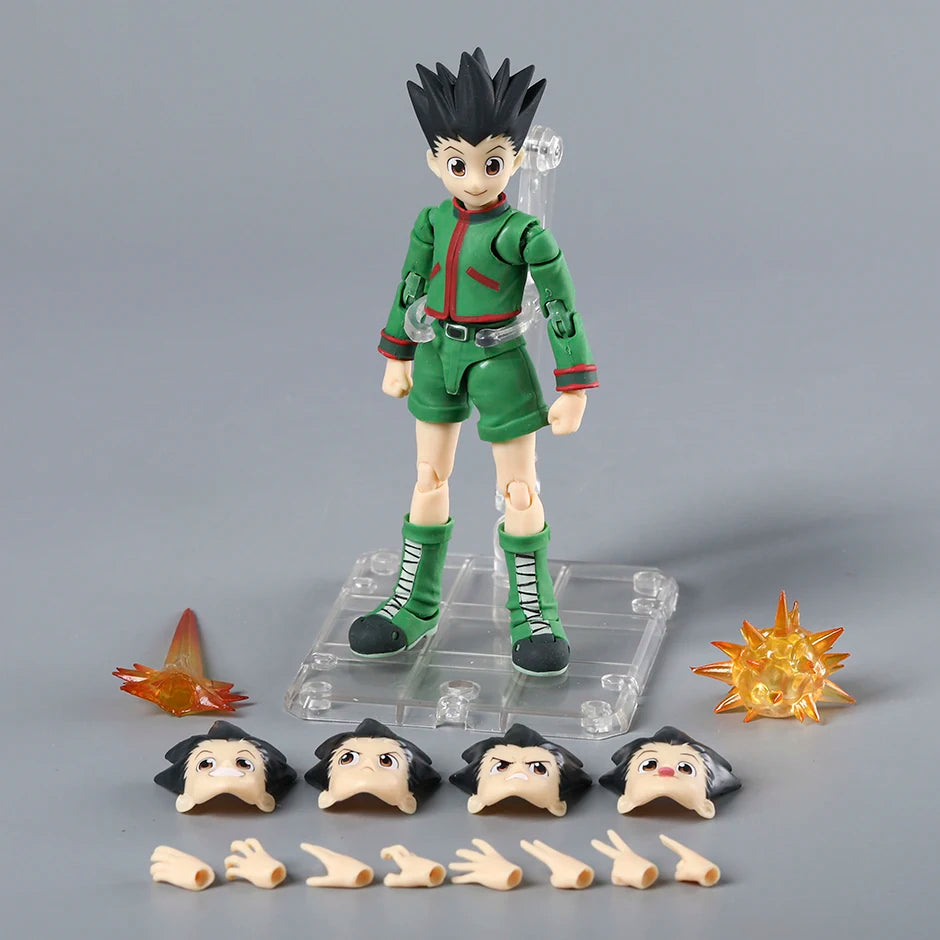 Gon Freecss Killua SHF Collection Action Figure Toy Decoration Model