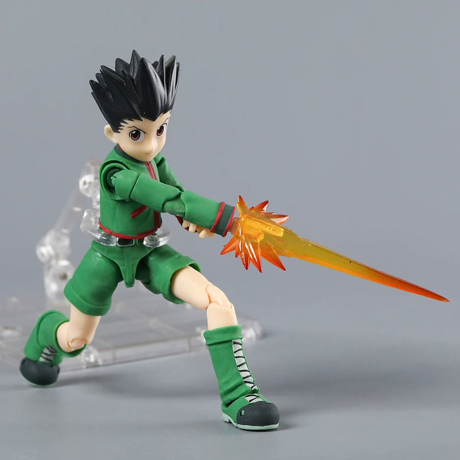 Gon Freecss Killua SHF Collection Action Figure Toy Decoration Model