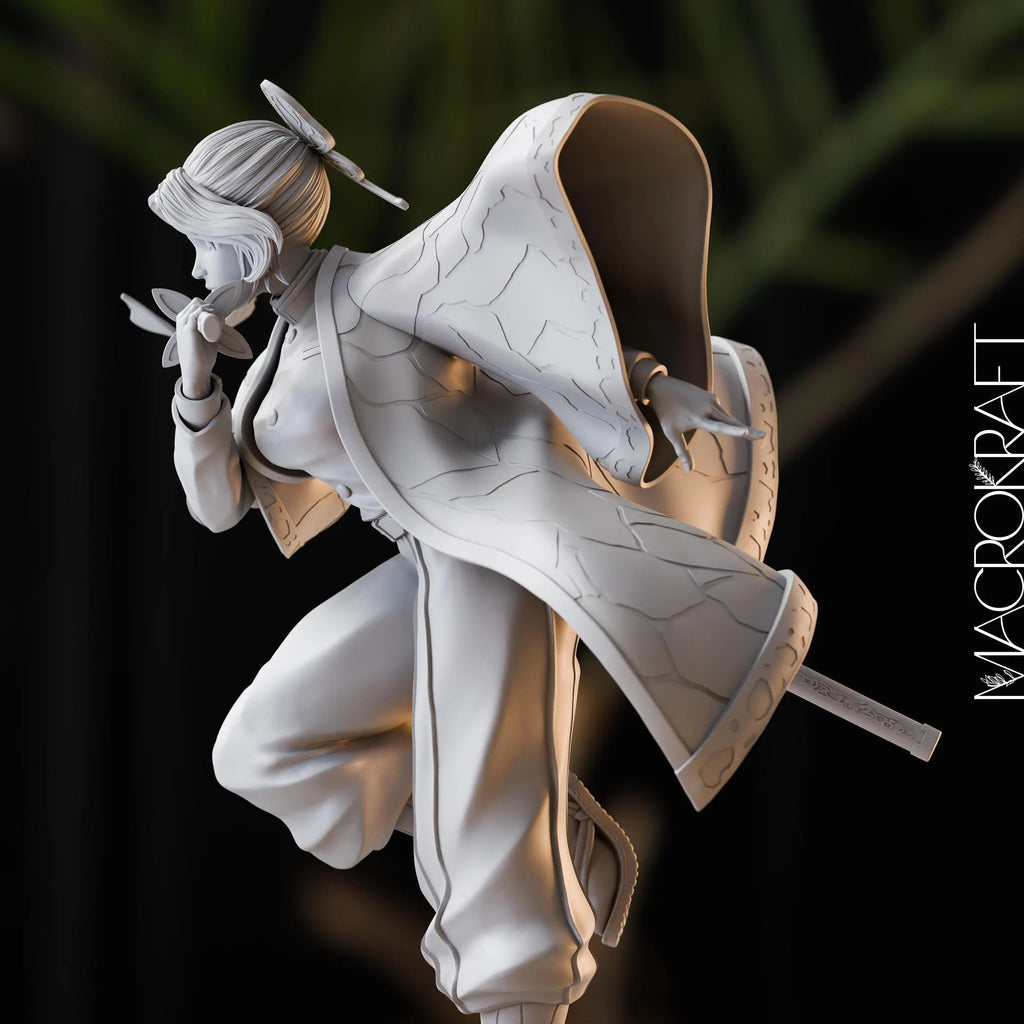 SHINOBU KOCHO | DS Collectible Figure | Highly Detailed Resin Statue & Figurine for Painting and Display | Handcrafted Art Model