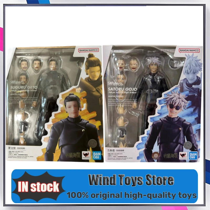 In Stock 100% Original  S.H.Figuarts Jujutsu Kaisen SHF SATORU GOJO SUGURU GETO Jujutsu High School Technical Figure
