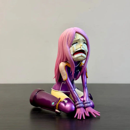 12cm Anime One Piece Figure Crying Jewelry Bonney Action Figures Egg Tip Island Pvc Collection Model Statue Toys Doll Kids Gifts