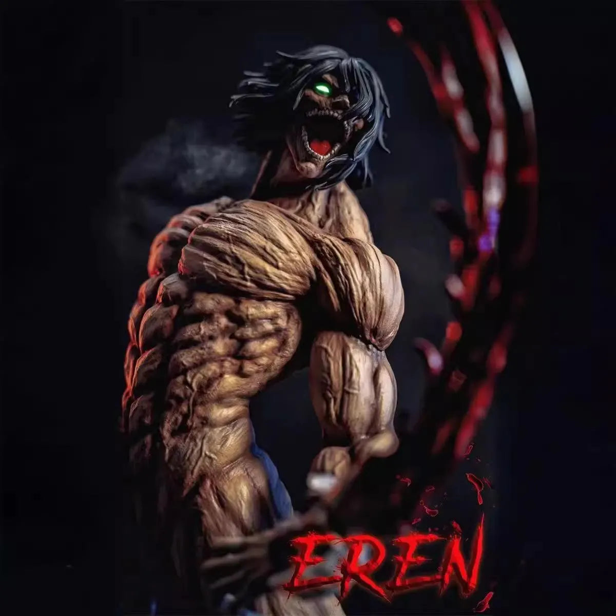 Eren Attack on Titan SNK Figure / 31Cm