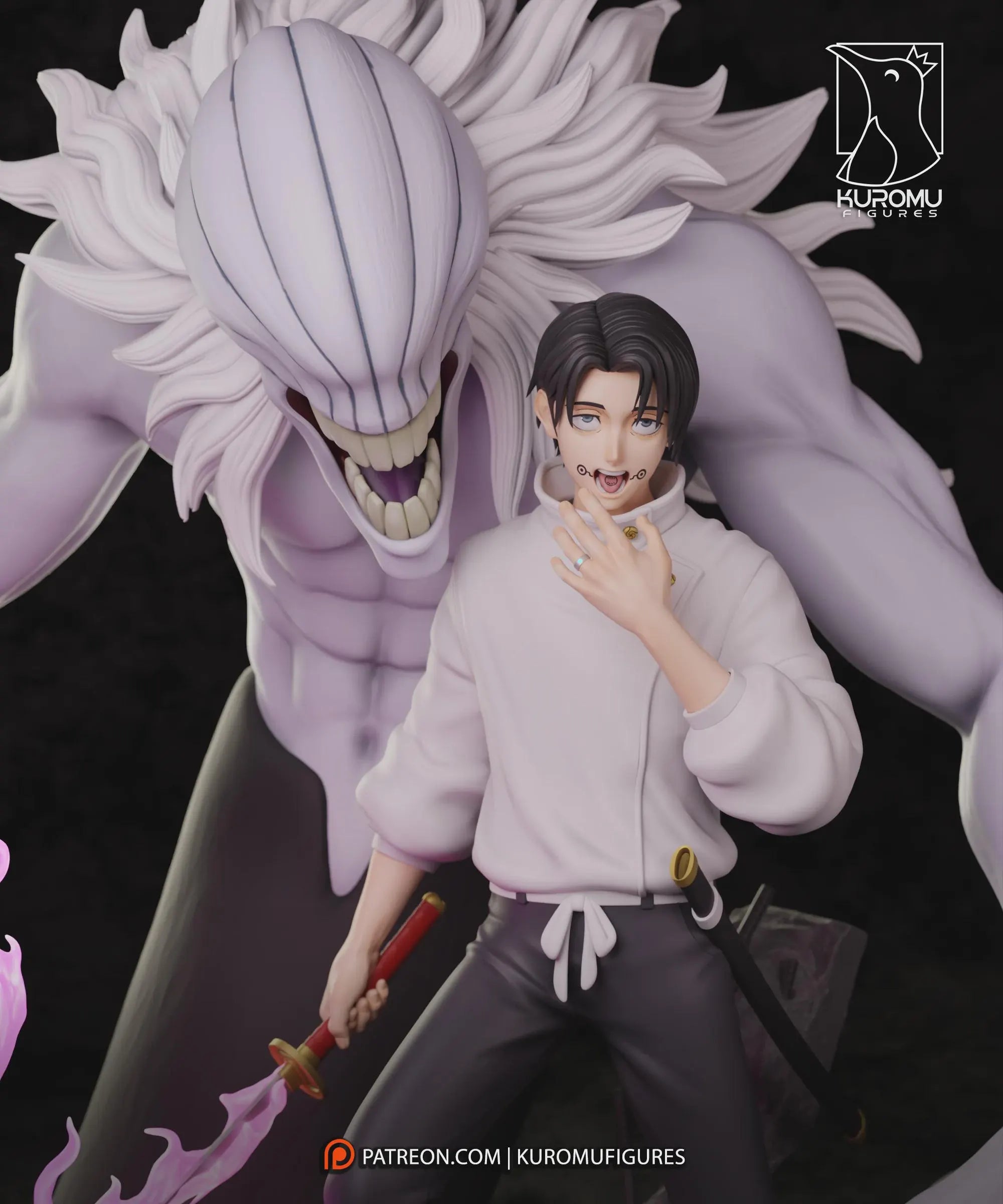 Yuta Jujutsu Kaisen Highly Detailed Hand-Painted Statue - Collectible Sculpture