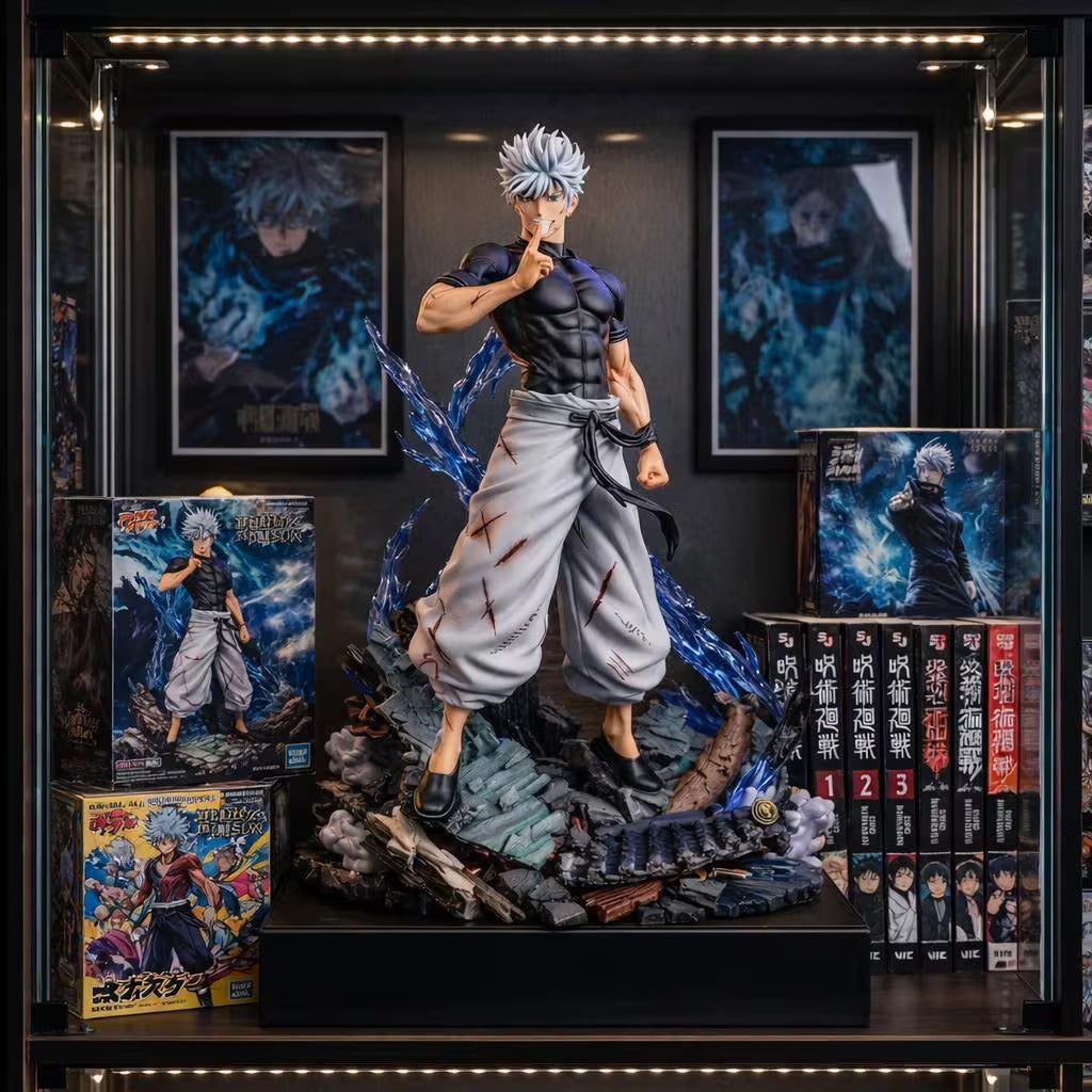 Gojo Satoru 23.5Cm Anime Inspired Figure Jujutsu Kaisen PVC Statue Honored One Collector Gift