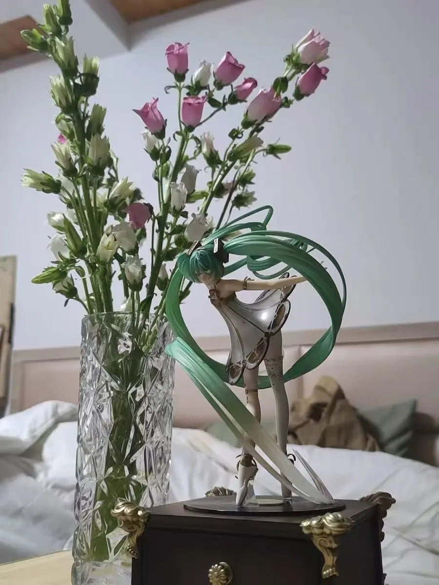 Anime Miku Action Figure with Music Box, Gifts, Anime Figures, Two-Dimensional Figures, Collectors' Dreams