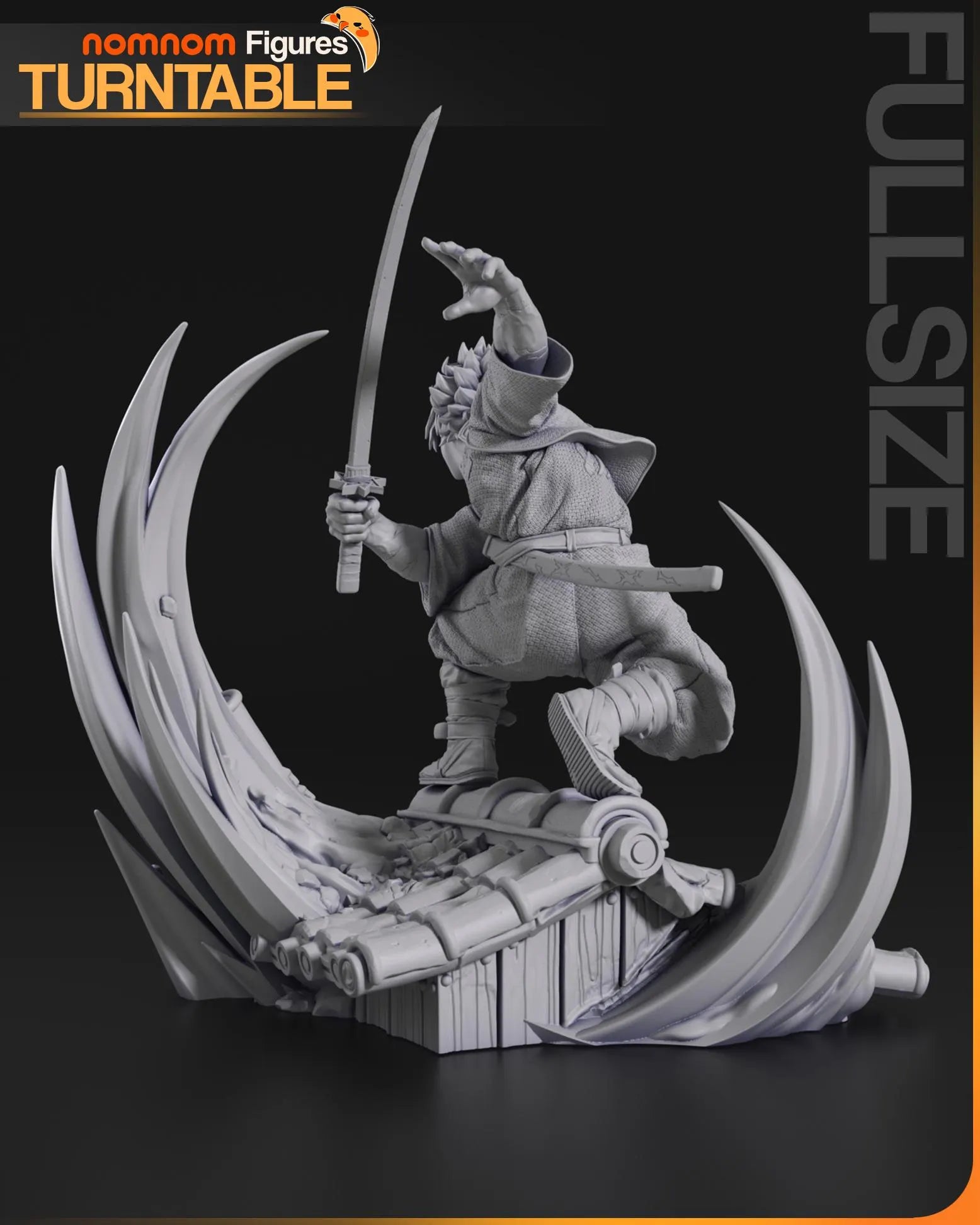 Windy Demon Slayer | Garage Kit Resin Figure | Nomnom Figures