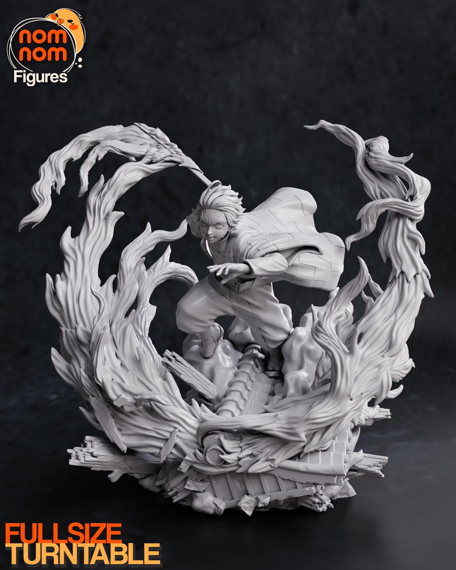 Tanjiro Resin Figure - Tanjiro Demon Slayer Collectible - High-Quality Anime Figurine - Perfect Gift for Fans - 3D Printed Resin Figurine