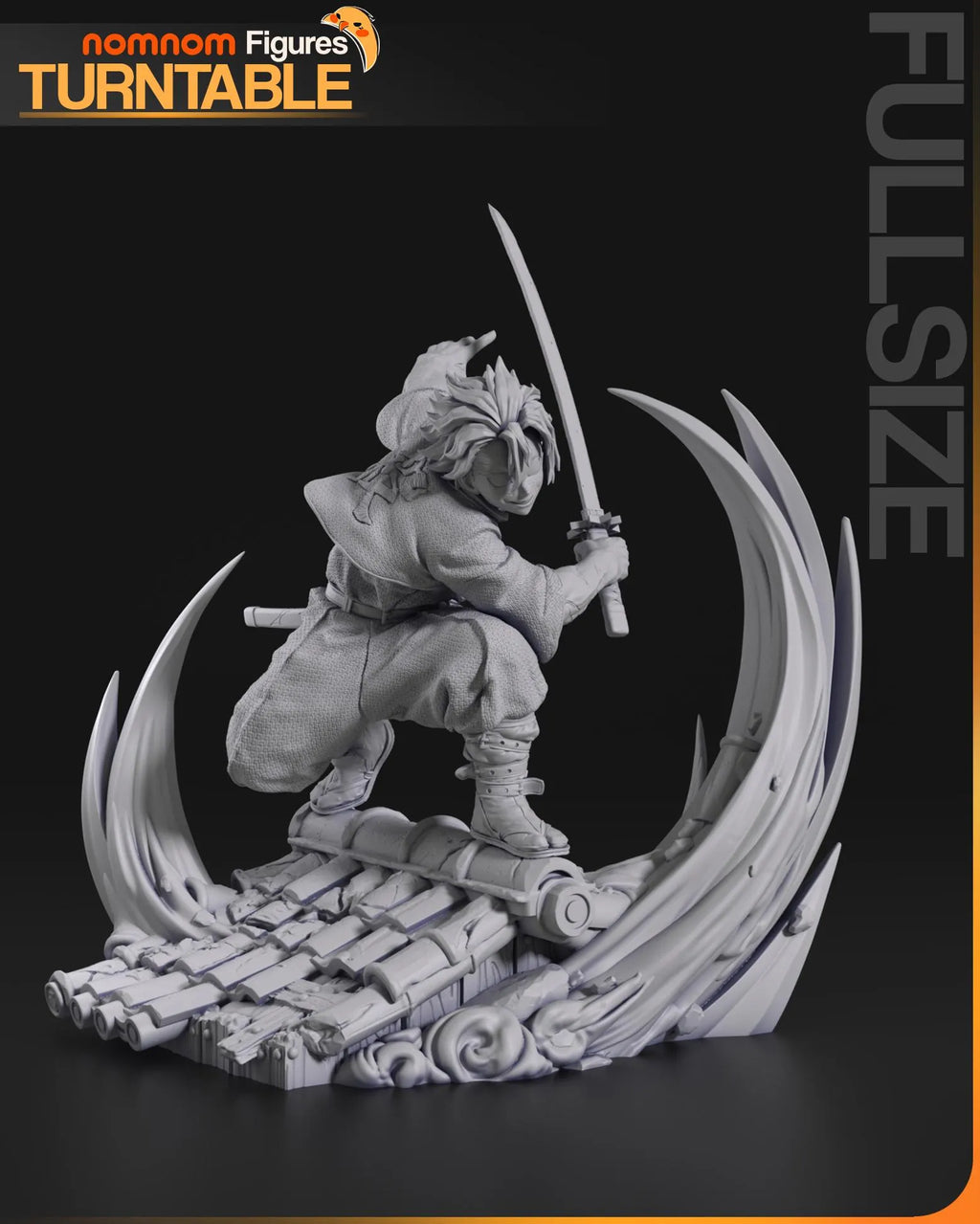 Windy Demon Slayer | Garage Kit Resin Figure | Nomnom Figures