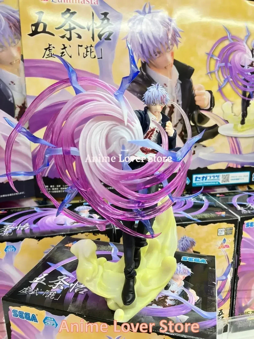 Original Genuine SEGA Jujutsu Kaisen Satoru Gojo Ryomen Sukuna Okkotsu Yuta Fushiguro Megumi Toji Anime Figure