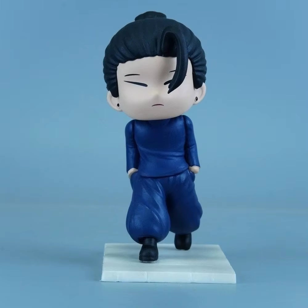 11Cm/4.33In Anime Jujutsu Kaisen Figure Geto Suguru Gojo Satoru Action Figures Pvc Statue Collection Model Toys Gifts