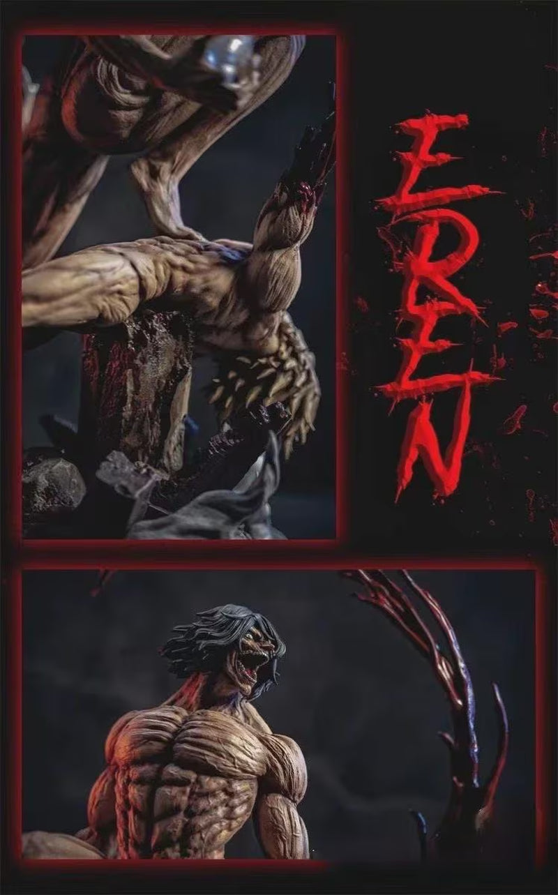 Eren Attack on Titan SNK Figure / 31Cm