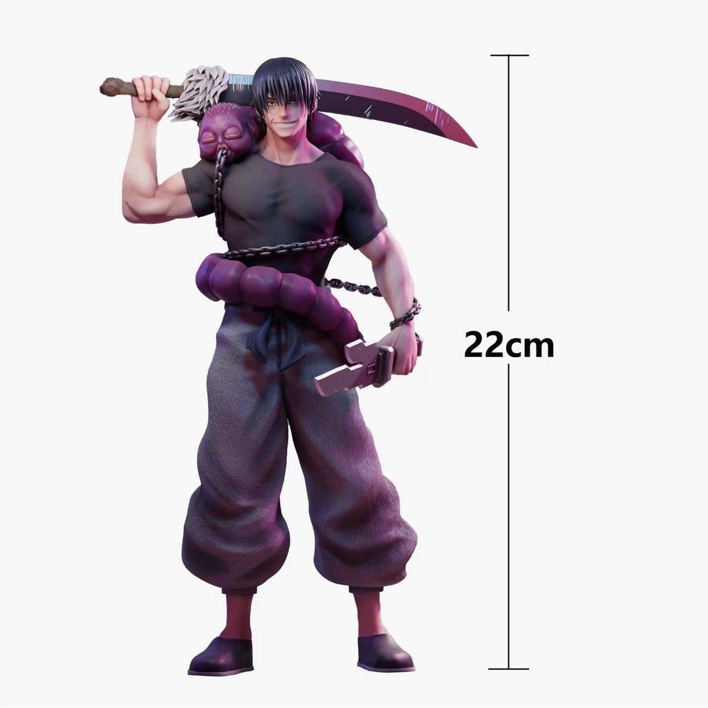 Toji Fushiguro Jujutsu Kaisen Resin Figure, JJK Anime Statue, Manga Collectible