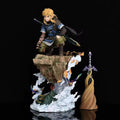 Link Figure Legend of Zelda | Video Game Collectible Figure | Large 38Cm Statue | Gamer Gift, Zelda Fan Collection Display