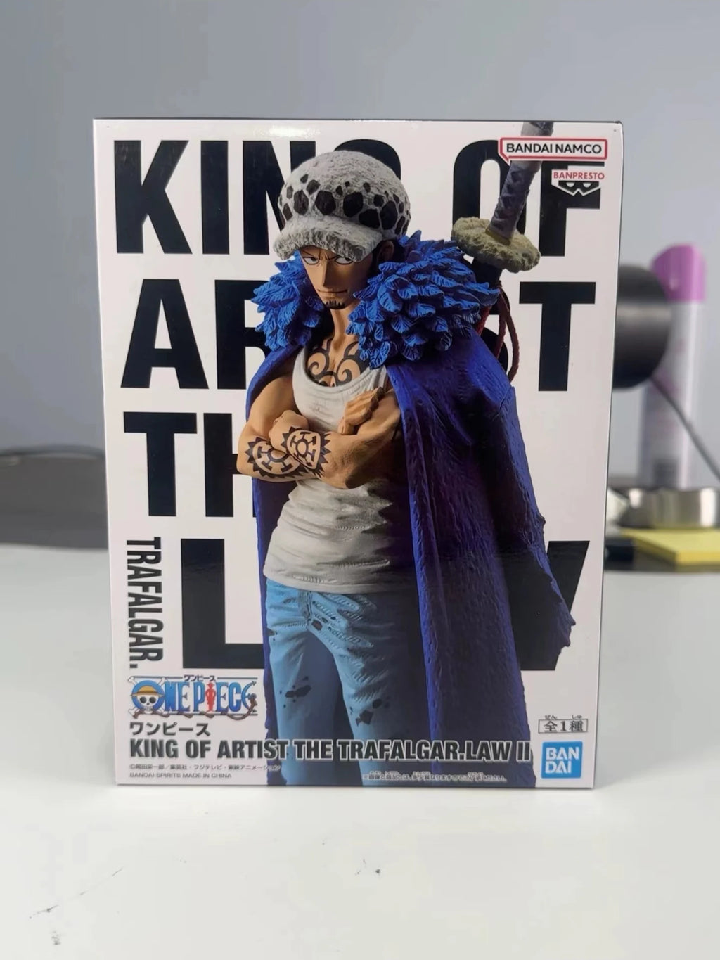 One Piece Battle Suit AS Rote Figurine Trafalgar Model Anime GK Statue Trendy Toy Ornament Gift