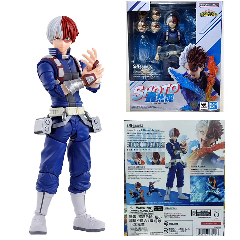 Genuine in Stock  S.H.Figuarts Boku No Hero Academia Shf Todoroki Shoto Action Figure Collection Original Box Gift