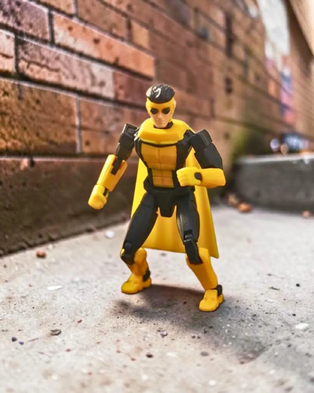 Invincible Action Figure | Articulated Dummy13 Figure | Movable Toy Model | Collectible Display Figure | Poseable Figure Gift