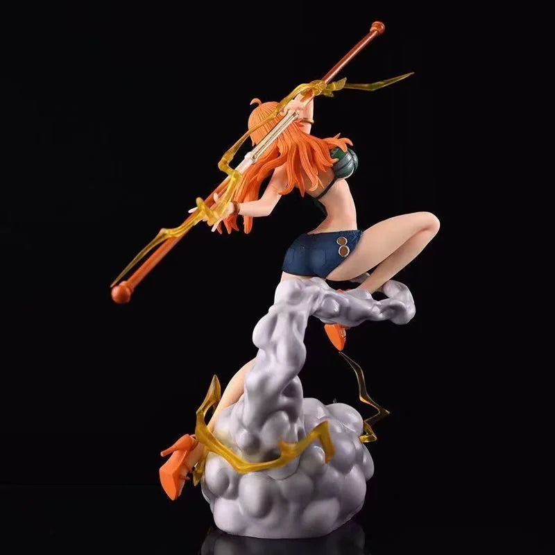 30cm One Piece Anime Figure Nami Hot Girl Action Figurine Hentai Pvc Statue Model Room Collection Decoration Toys Ornaments Gift