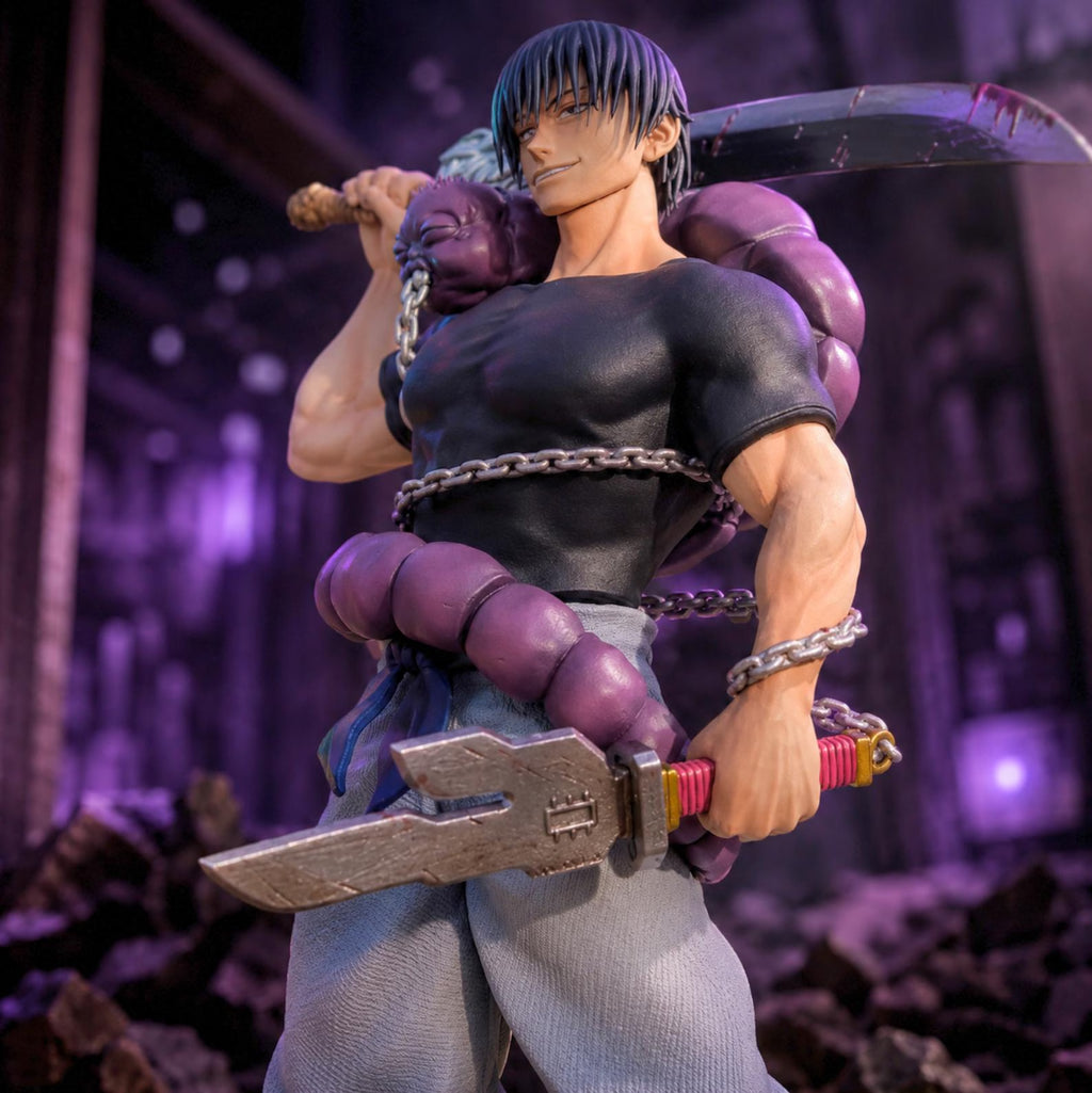 Toji Fushiguro Jujutsu Kaisen Resin Figure, JJK Anime Statue, Manga Collectible