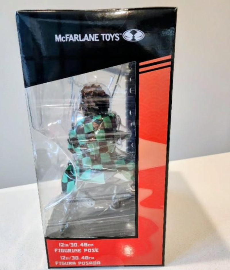Demon Slayer Action Figure - Tanjiro Kamado - Statue 30 Cm Action Figure