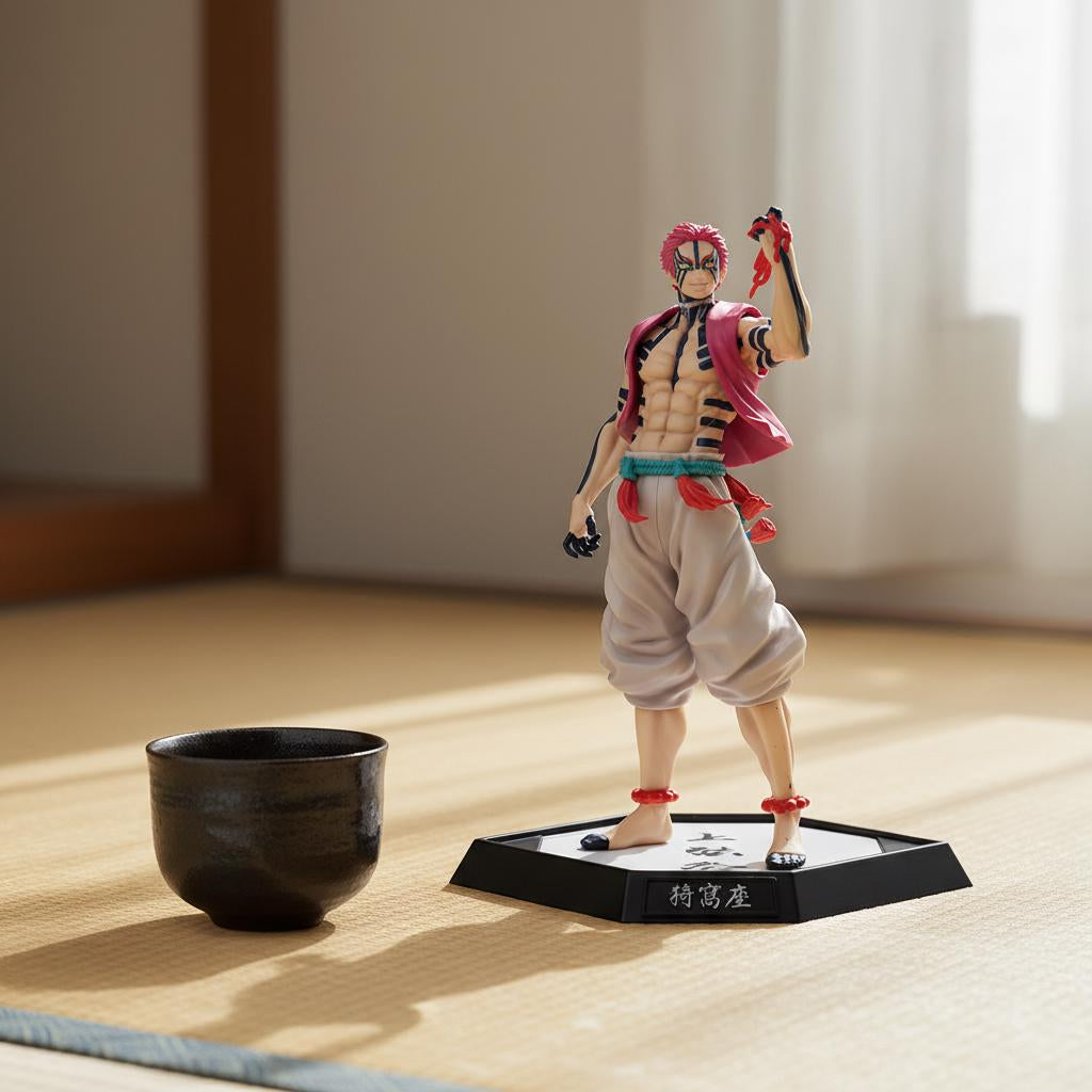 Akaza Demon Slayer Figure | Kimetsu No Yaiba Statue | Anime Manga Collectible 28Cm
