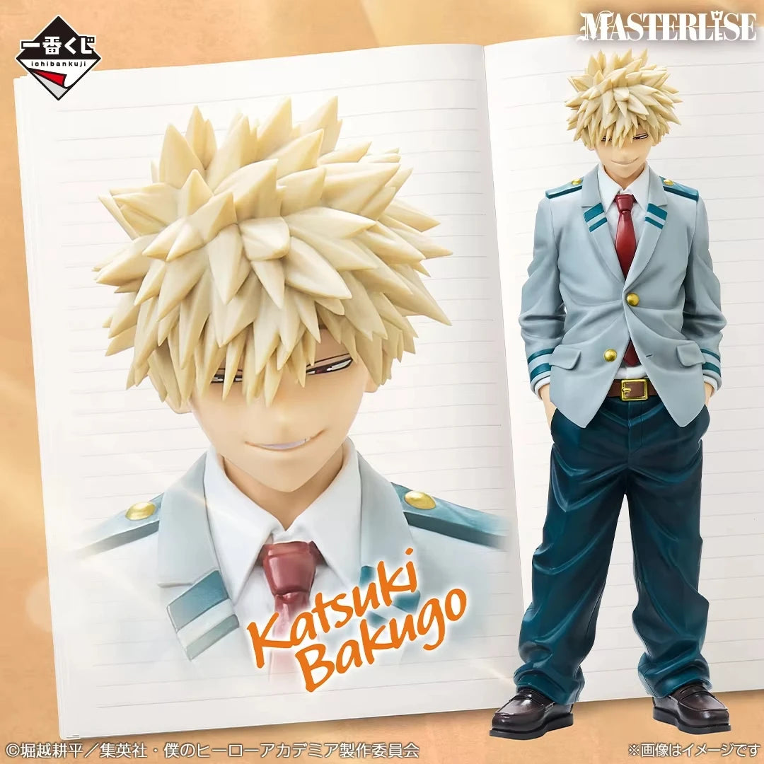 In Stock 100% Original  Ichiban Kuji Boku No Hero Academia Midoriya Izuku U.A. Koukou 1-A Bakugo Katsuki All Might