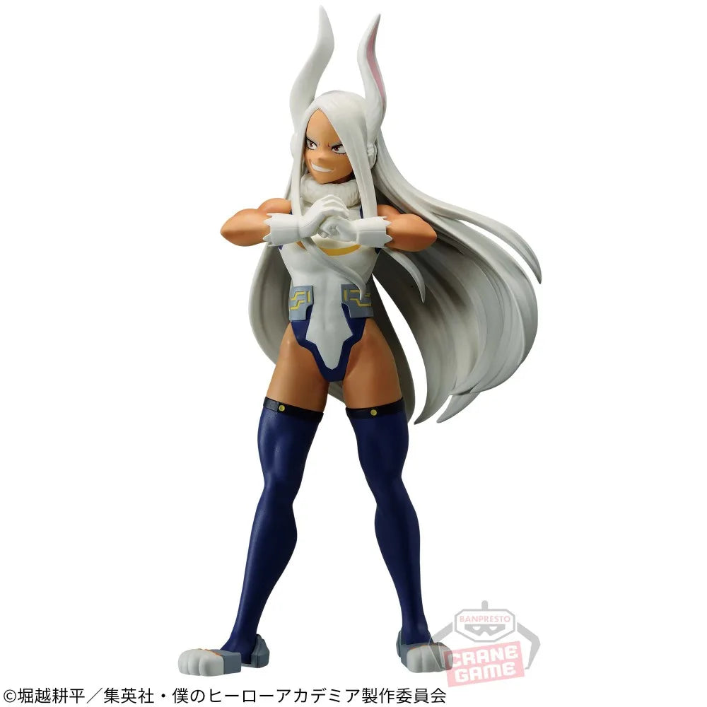 In Stock  Original Genuine Banpresto My Hero Academia Age of Heroes Mirko 15Cm Collections Model Toy Figures Birthday Gift