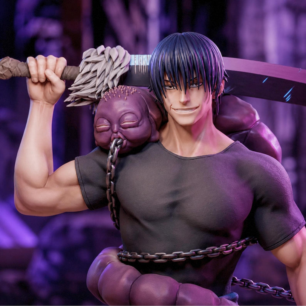 Toji Fushiguro Jujutsu Kaisen Resin Figure, JJK Anime Statue, Manga Collectible