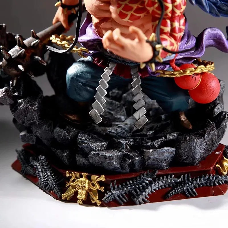 Genuine Anime One Piece Big Size Kaido Four Emperors 24cm Pvc Action Figure Model Doll Toys In Stock