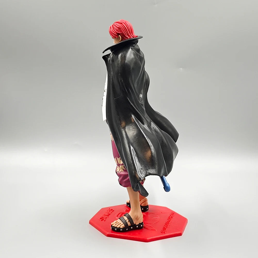 24.5cm/9.65in Anime ONE PIECE Figure Shanks Action Figures Pvc Statue Collection Model Toys Gifts