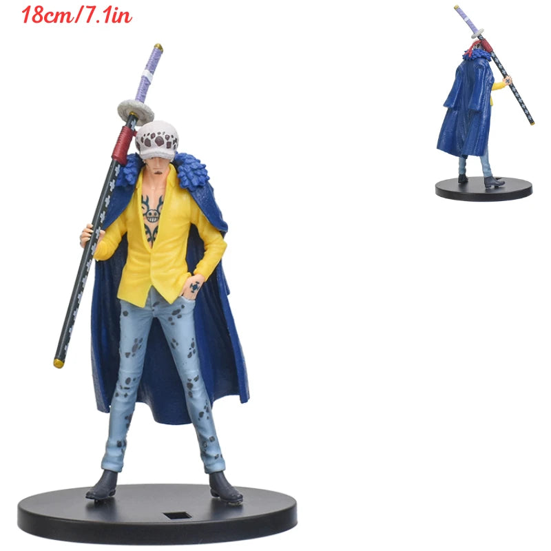 One Piece Luffy Roronoa Zoro Figure Toys Anime Portgas D Ace Vinsmoke Sanji Chopper Nami Robin PVC Figurine Model Dolls Gifts