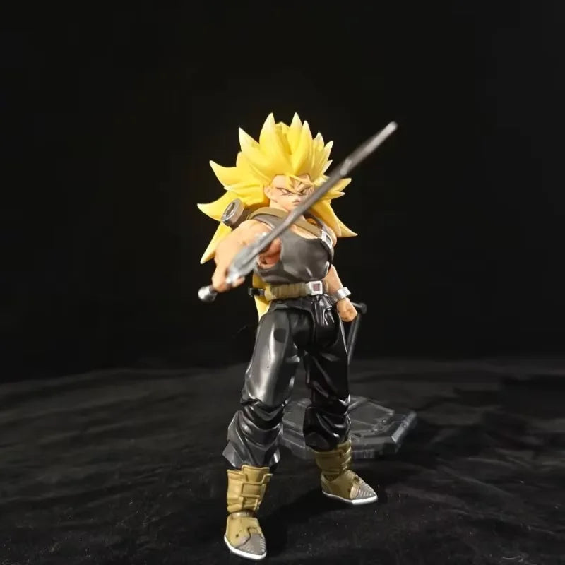 IN STOCK Toys SSS Studio Dragon Dbz S.H.F Figuarts SHF Dragon Son Trunks Ssj3 Super Saiyan 3 Anime Action Figure Toy Model Gifts