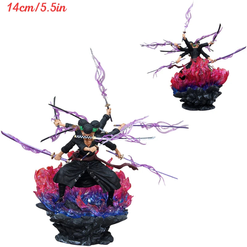 One Piece Luffy Roronoa Zoro Figure Toys Anime Portgas D Ace Vinsmoke Sanji Chopper Nami Robin PVC Figurine Model Dolls Gifts