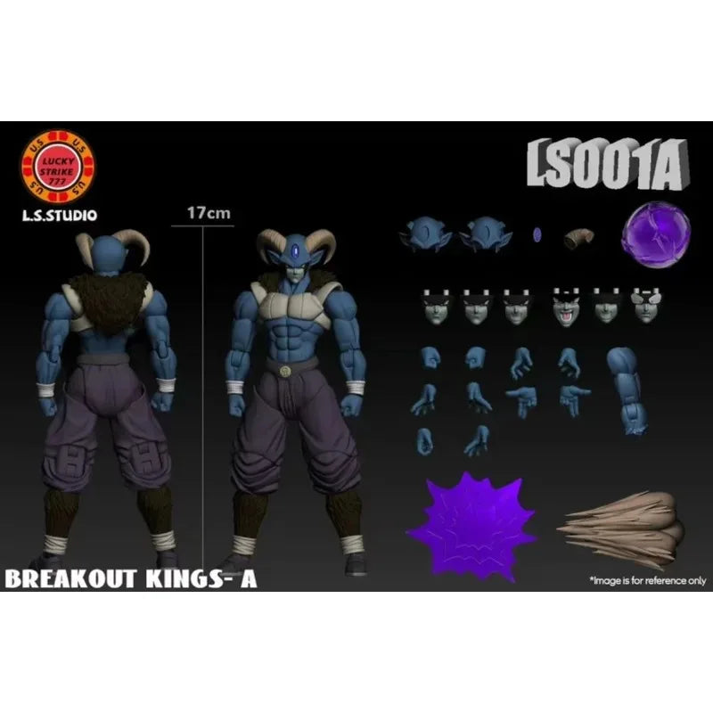 NEW LS Studio Dragon Ball MORO Action Anime Figures SHF 1/12 MORO Breakout King A/B Anime Figurine PVC Collection Model Toy Gift
