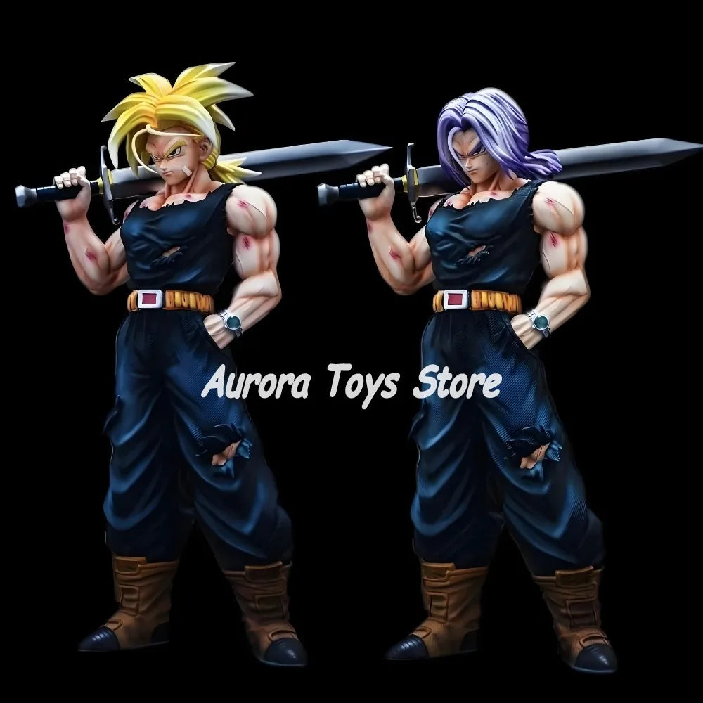 32.5cm/12.8in Anime Dragon Ball Z Figure DBZ Figurine Trunks Action Figures PVC Statue Collection Model Gifts Toys