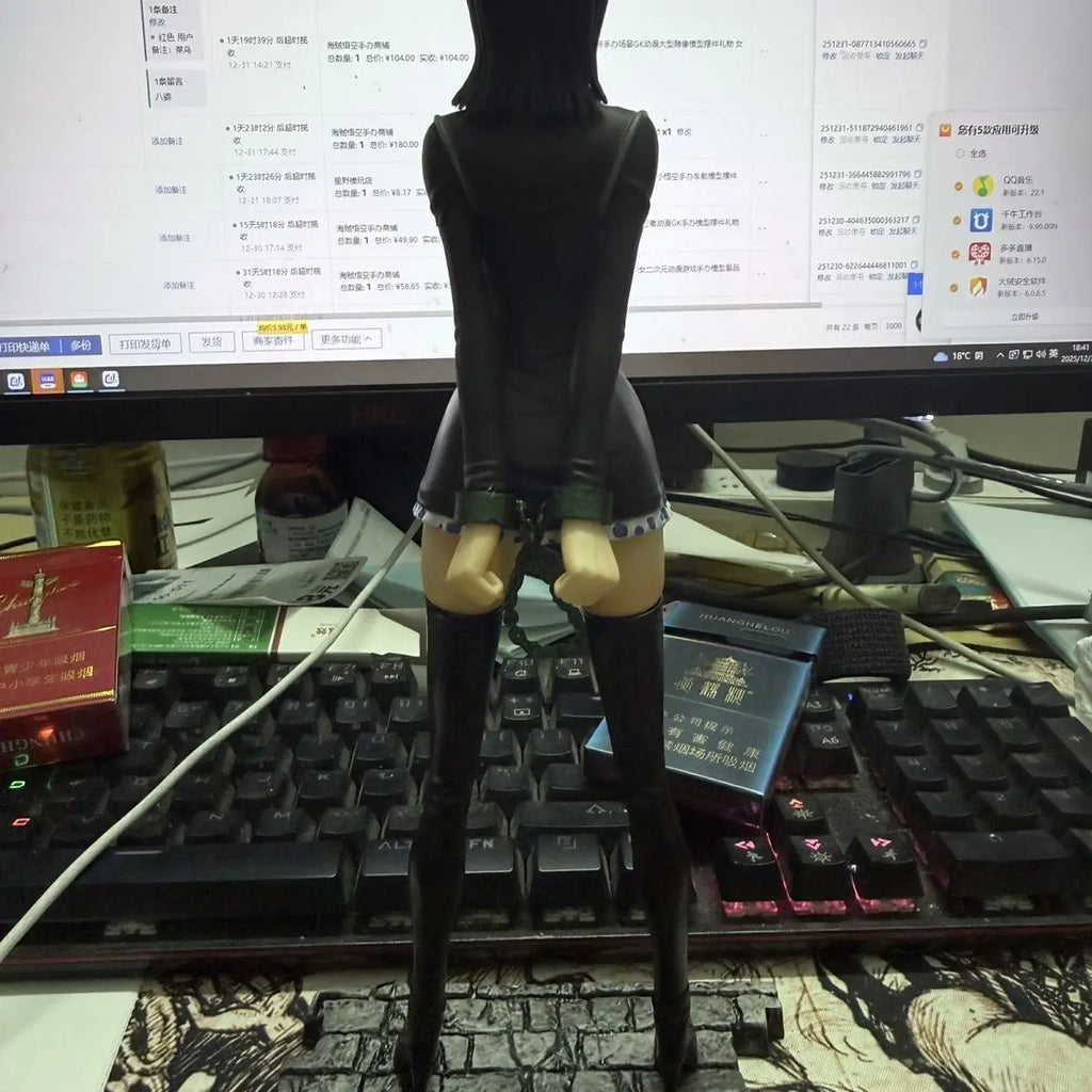 26cm One Piece Nicole Robin Anime Figure Robin on Justice lsland Figurine DX Studio Statue Model Collection Decor Toy Xmas Gift