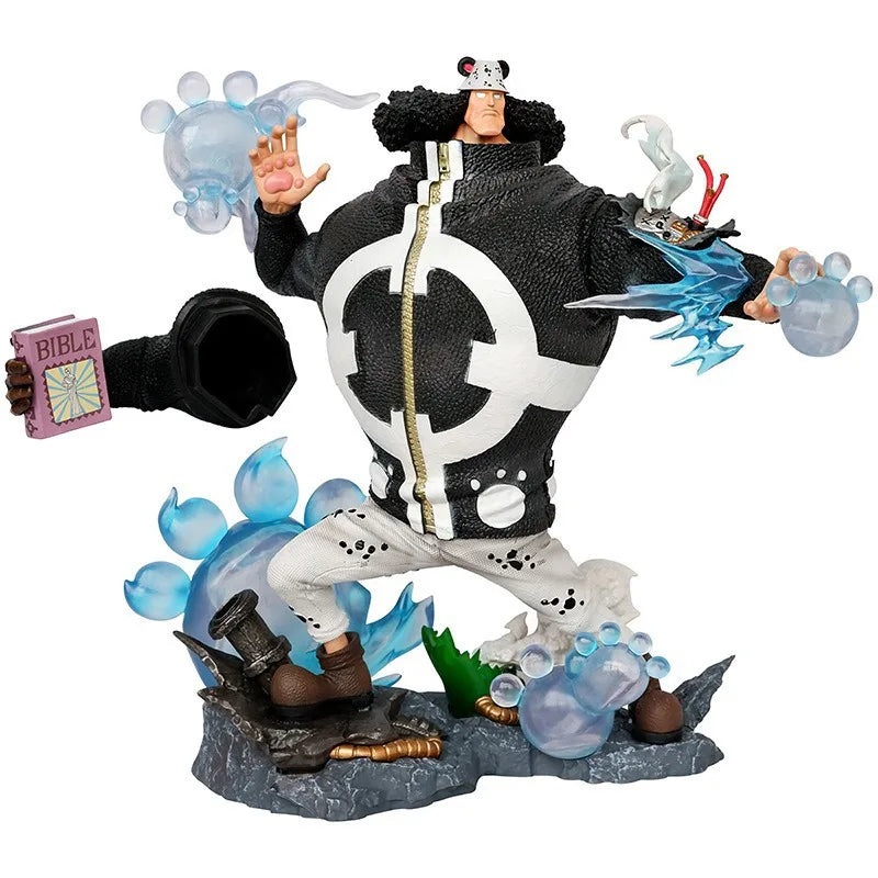One Piece Tyrant Bartholomew Kuma Figure Interchangeable Hands Anime Statue Model Warlord Collectible Gift For Adult Collectors
