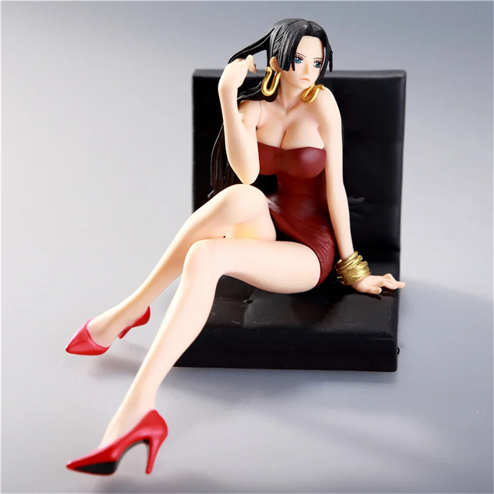 One Piece Action Figures Ornament Luffy Hancock Desktop Ornament Men Women Decorative Cartoon Toys Personalized Figures Gift