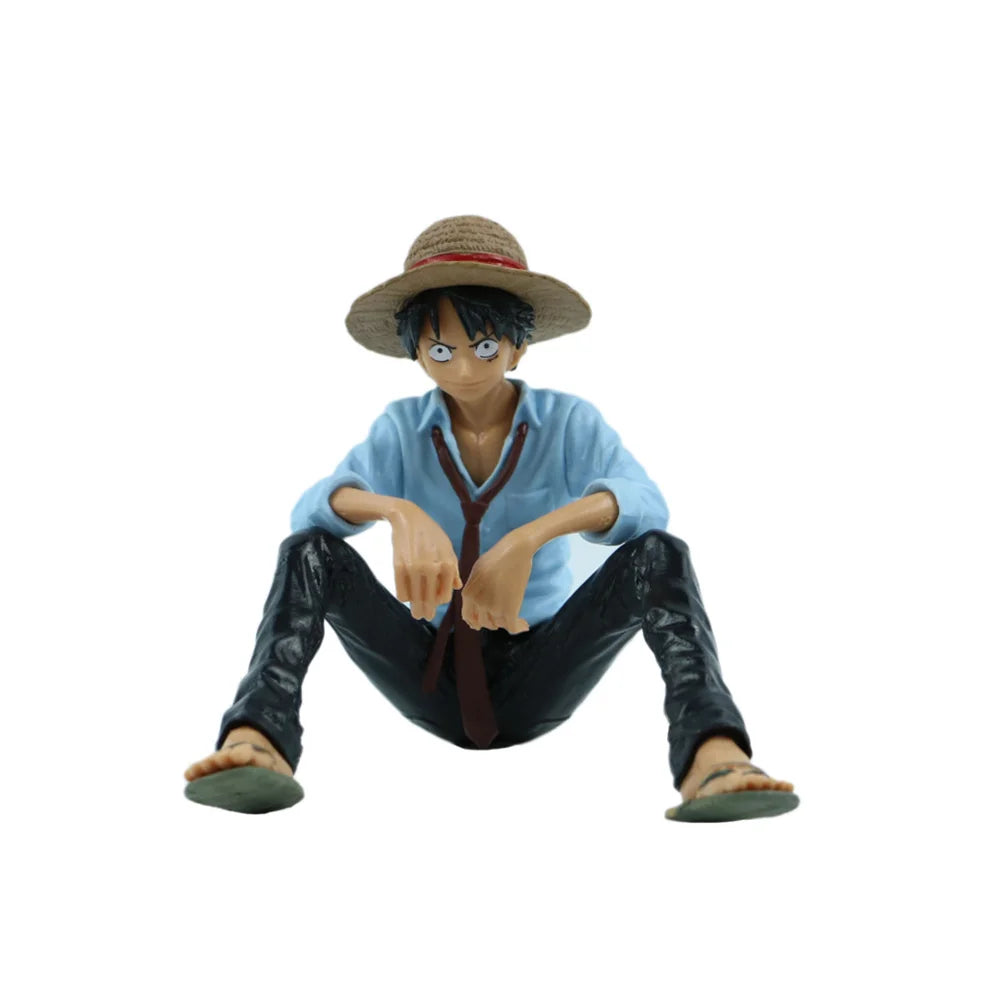 One Piece Action Figures Ornament Luffy Hancock Desktop Ornament Men Women Decorative Cartoon Toys Personalized Figures Gift
