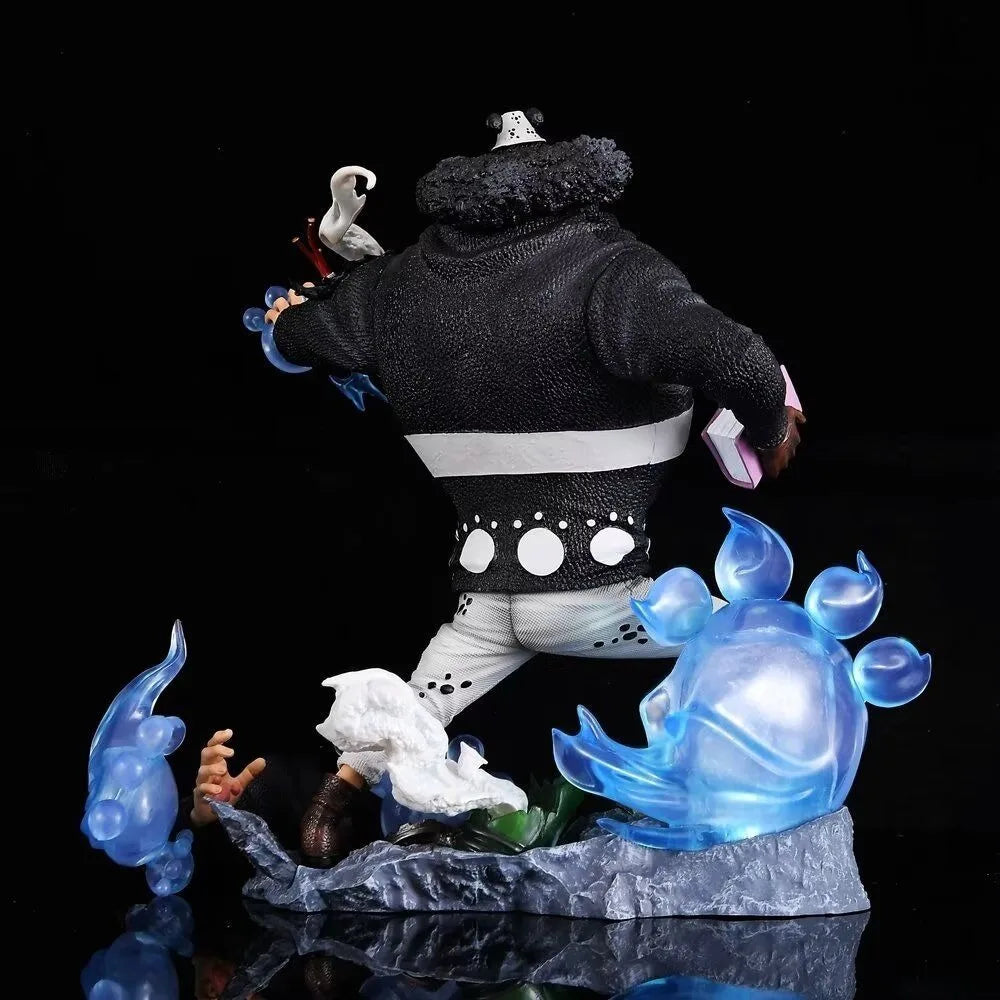 One Piece Tyrant Bartholomew Kuma Figure Interchangeable Hands Anime Statue Model Warlord Collectible Gift For Adult Collectors